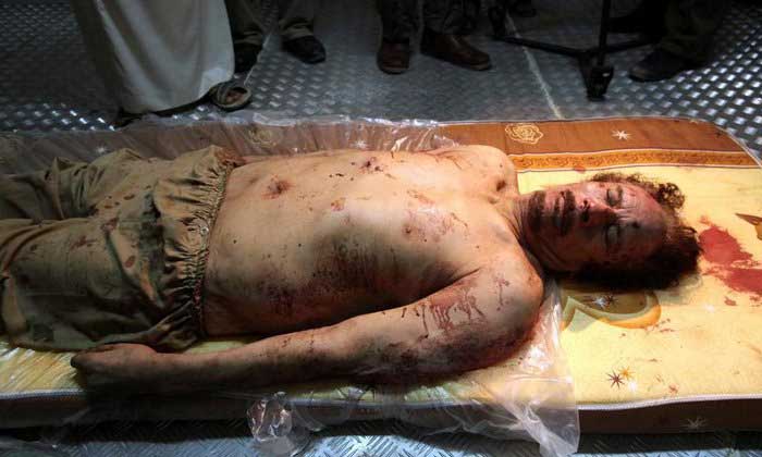 Muammar Gaddafi death