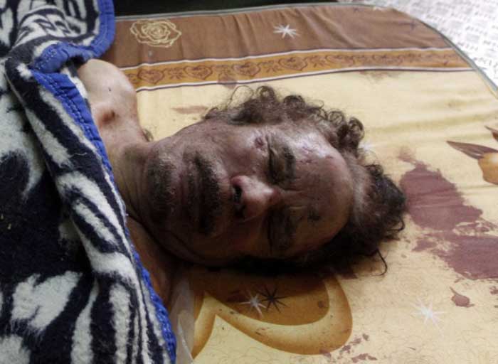 Muammar Gaddafi death